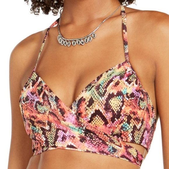 Sundazed Simone Wrap Halter Underwire Bikini Top - Picture 2 of 5